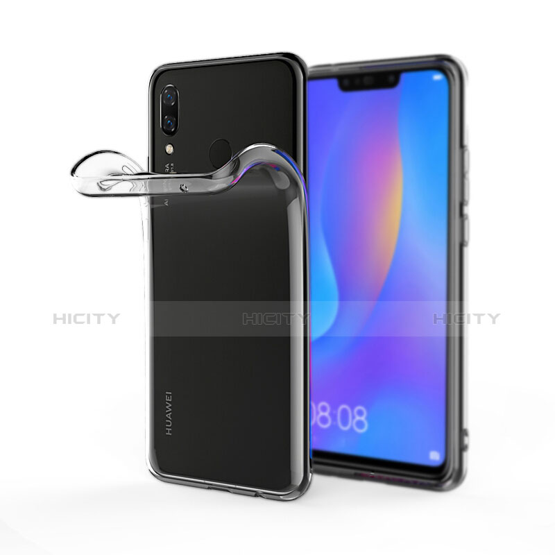 Silikon Hülle Handyhülle Ultradünn Tasche Durchsichtig Transparent für Huawei Nova 3i Klar