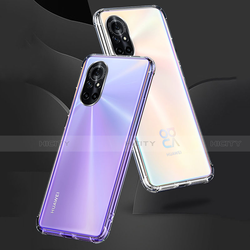 Silikon Hülle Handyhülle Ultradünn Tasche Durchsichtig Transparent für Huawei Nova 8 Pro 5G Klar