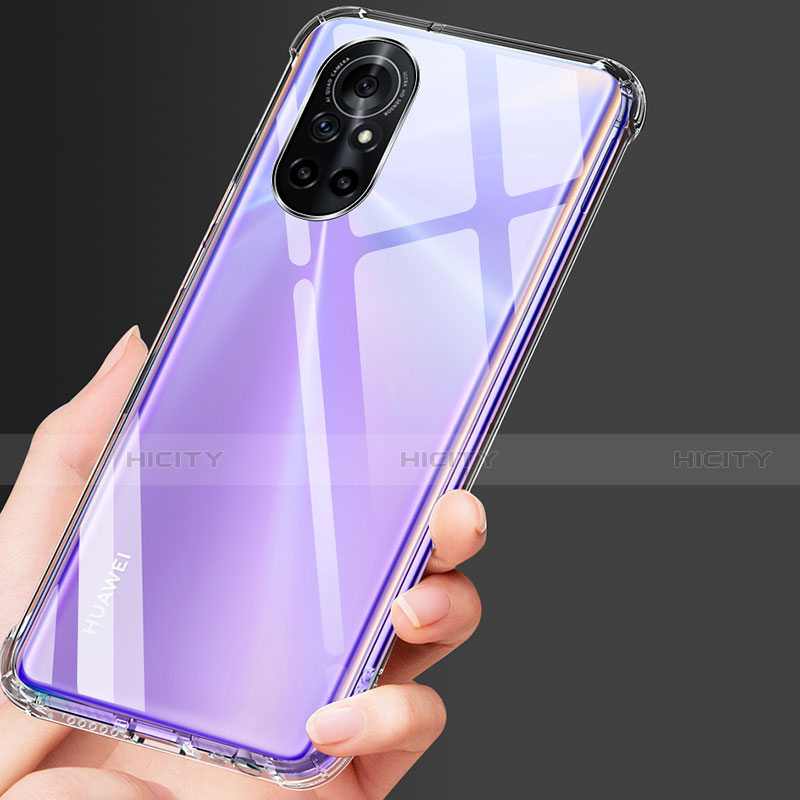 Silikon Hülle Handyhülle Ultradünn Tasche Durchsichtig Transparent für Huawei Nova 8 Pro 5G Klar