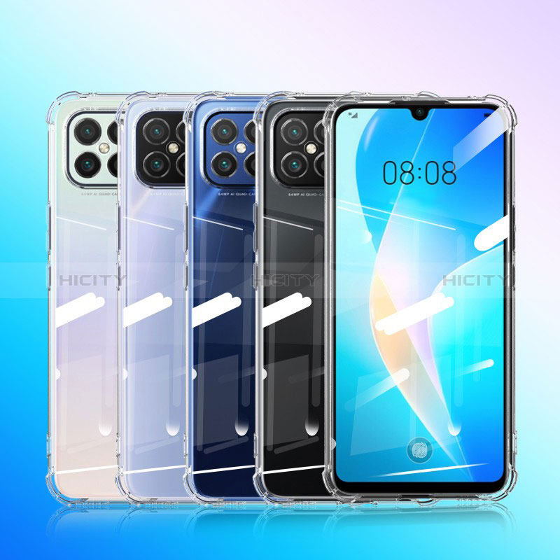 Silikon Hülle Handyhülle Ultradünn Tasche Durchsichtig Transparent für Huawei Nova 8 SE 4G Klar