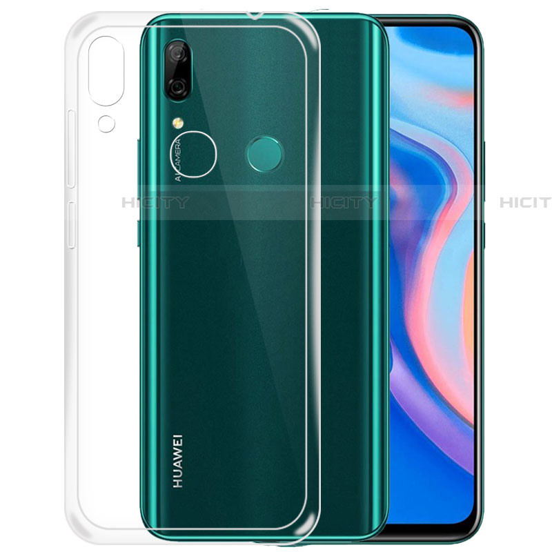 Silikon Hülle Handyhülle Ultradünn Tasche Durchsichtig Transparent für Huawei P Smart Z Klar