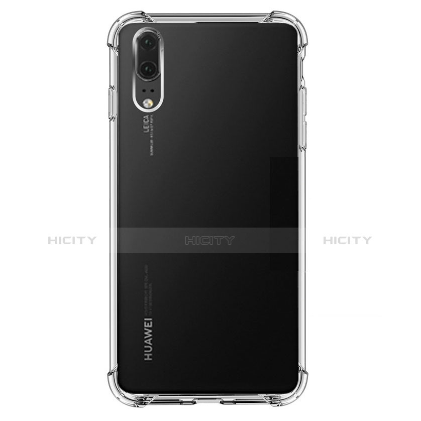 Silikon Hülle Handyhülle Ultradünn Tasche Durchsichtig Transparent für Huawei P20 Klar