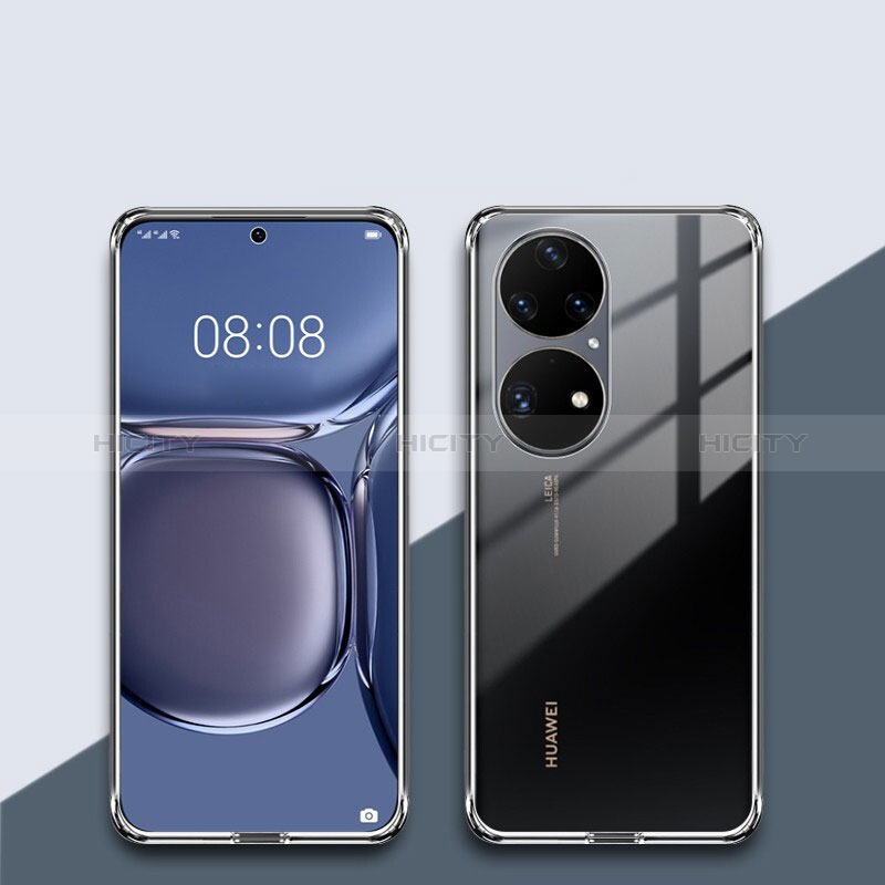 Silikon Hülle Handyhülle Ultradünn Tasche Durchsichtig Transparent für Huawei P50 Klar