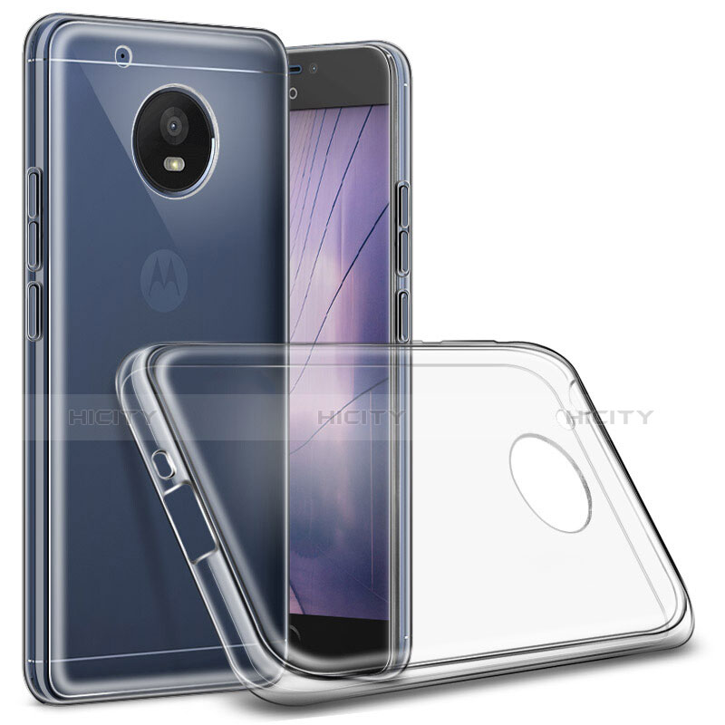 Silikon Hülle Handyhülle Ultradünn Tasche Durchsichtig Transparent für Motorola Moto E4 Plus Klar