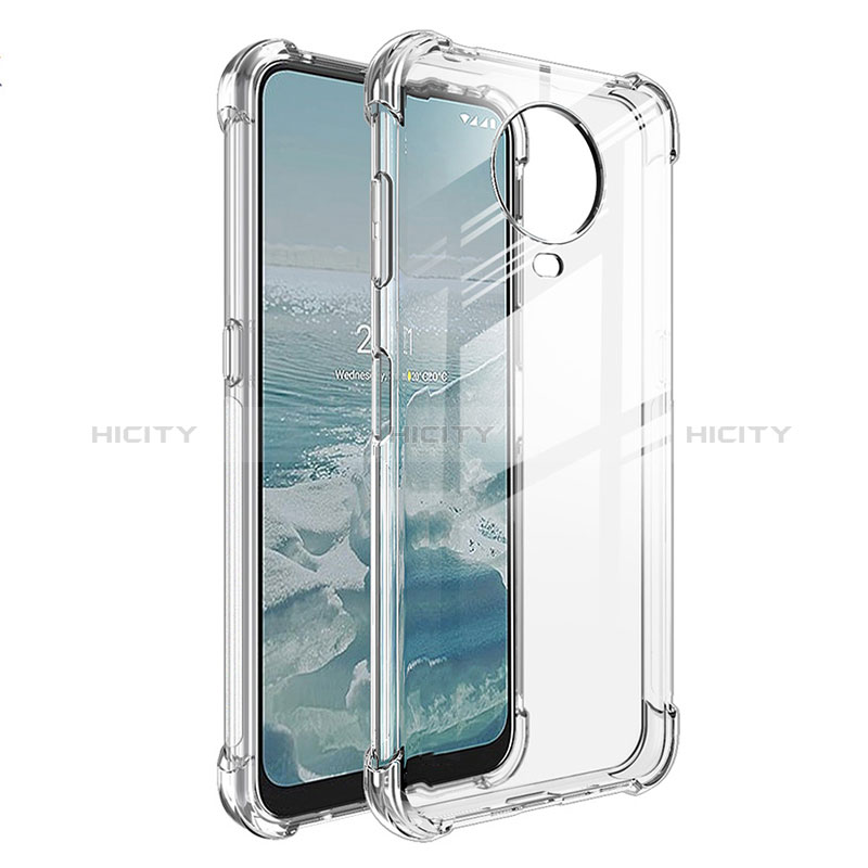 Silikon Hülle Handyhülle Ultradünn Tasche Durchsichtig Transparent für Nokia G10 Klar Plus