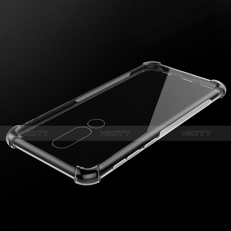 Silikon Hülle Handyhülle Ultradünn Tasche Durchsichtig Transparent für Nokia X5 Klar