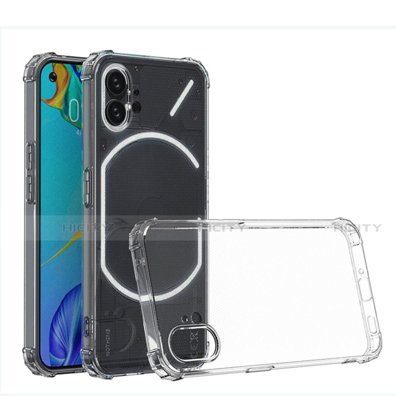 Silikon Hülle Handyhülle Ultradünn Tasche Durchsichtig Transparent für Nothing Phone 1 Klar