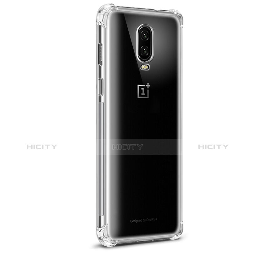 Silikon Hülle Handyhülle Ultradünn Tasche Durchsichtig Transparent für OnePlus 6T Klar