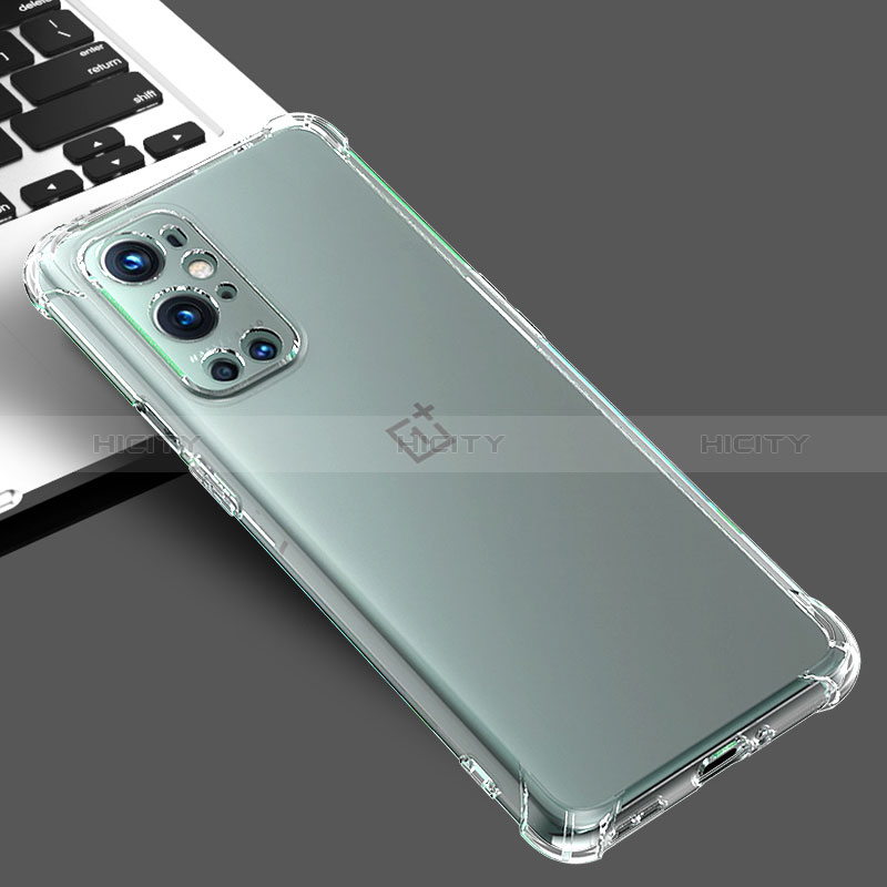 Silikon Hülle Handyhülle Ultradünn Tasche Durchsichtig Transparent für OnePlus 9 Pro 5G Klar