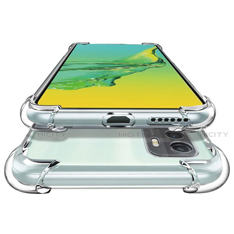 Silikon Hülle Handyhülle Ultradünn Tasche Durchsichtig Transparent für Oppo A32 Klar