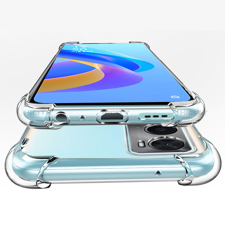 Silikon Hülle Handyhülle Ultradünn Tasche Durchsichtig Transparent für Oppo A57 4G Klar