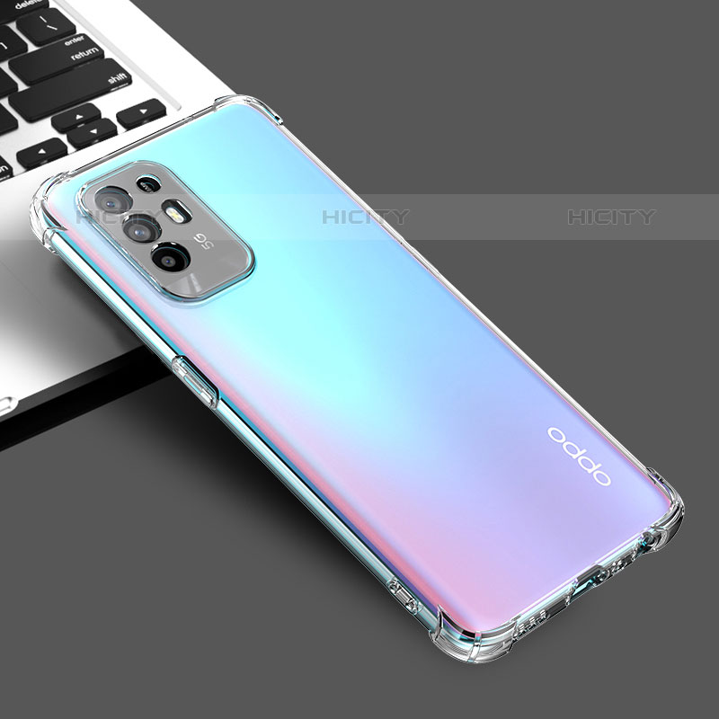 Silikon Hülle Handyhülle Ultradünn Tasche Durchsichtig Transparent für Oppo F19 Pro+ Plus 5G Klar