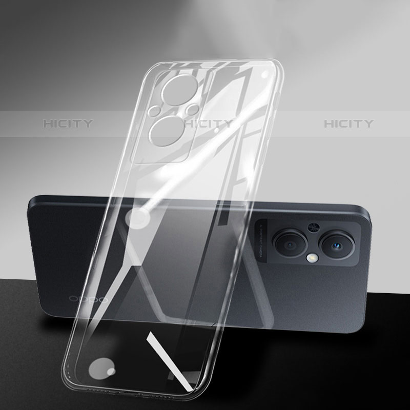 Silikon Hülle Handyhülle Ultradünn Tasche Durchsichtig Transparent für Oppo F21 Pro 5G Klar groß