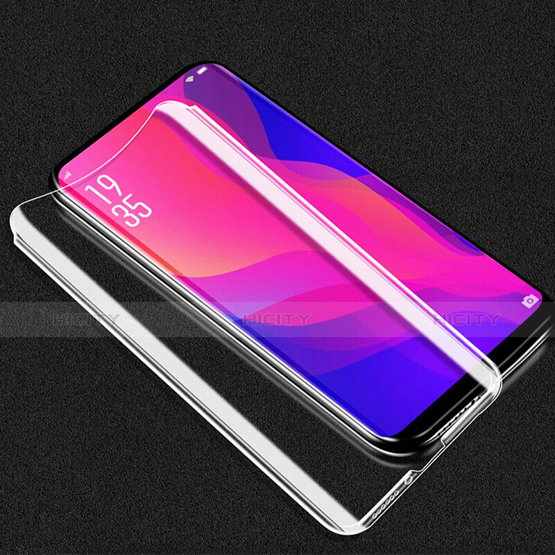 Silikon Hülle Handyhülle Ultradünn Tasche Durchsichtig Transparent für Oppo Find X Super Flash Edition Klar groß