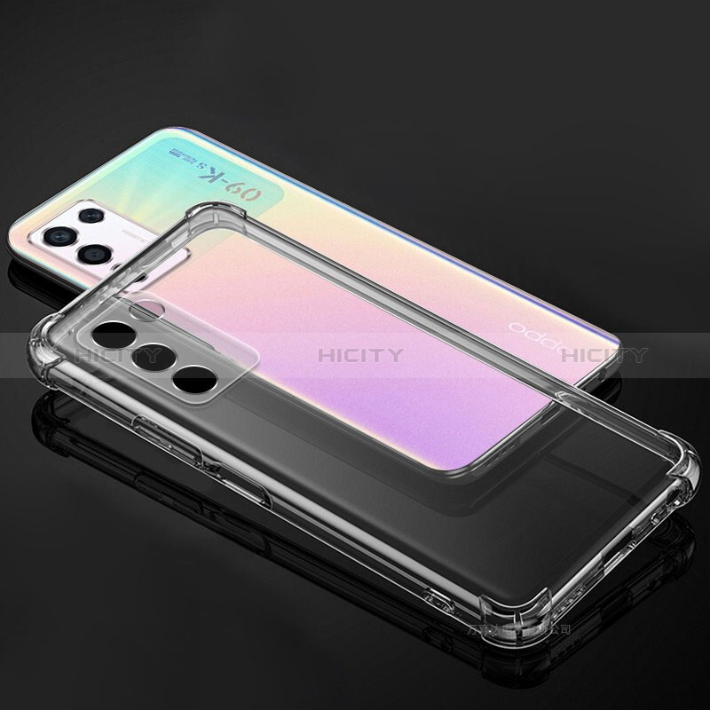 Silikon Hülle Handyhülle Ultradünn Tasche Durchsichtig Transparent für Oppo K9S 5G Klar groß