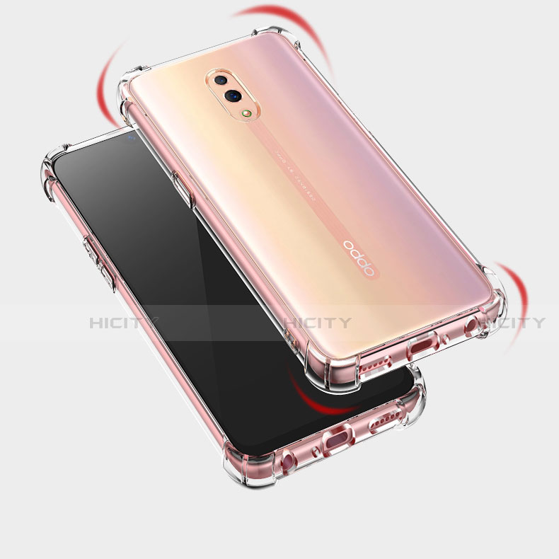 Silikon Hülle Handyhülle Ultradünn Tasche Durchsichtig Transparent für Oppo Reno Klar