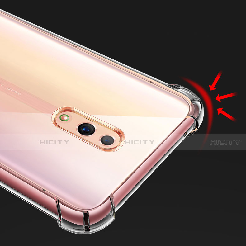 Silikon Hülle Handyhülle Ultradünn Tasche Durchsichtig Transparent für Oppo Reno Klar