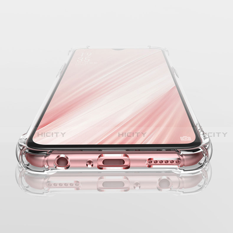 Silikon Hülle Handyhülle Ultradünn Tasche Durchsichtig Transparent für Oppo Reno Klar