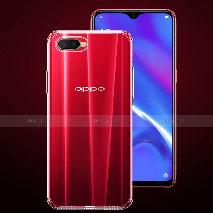 Silikon Hülle Handyhülle Ultradünn Tasche Durchsichtig Transparent für Oppo RX17 Neo Klar