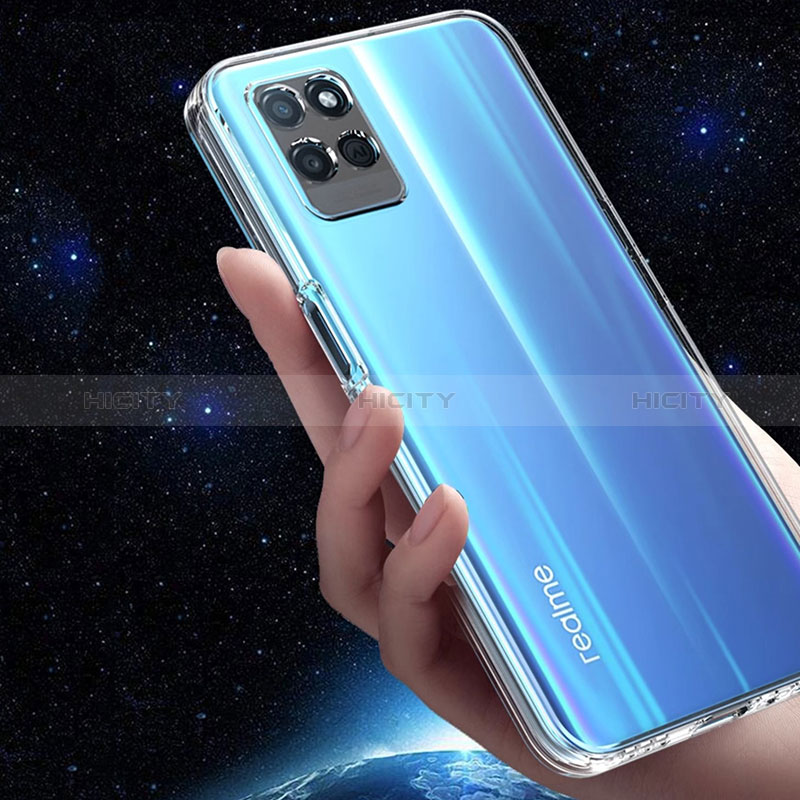 Silikon Hülle Handyhülle Ultradünn Tasche Durchsichtig Transparent für Realme V11s 5G Klar groß