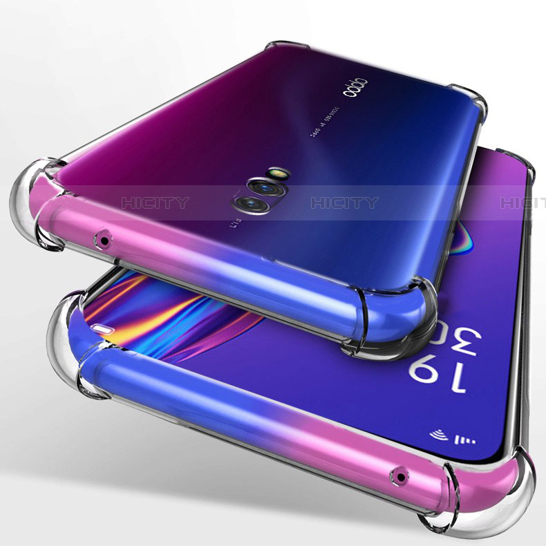 Silikon Hülle Handyhülle Ultradünn Tasche Durchsichtig Transparent für Realme X Klar