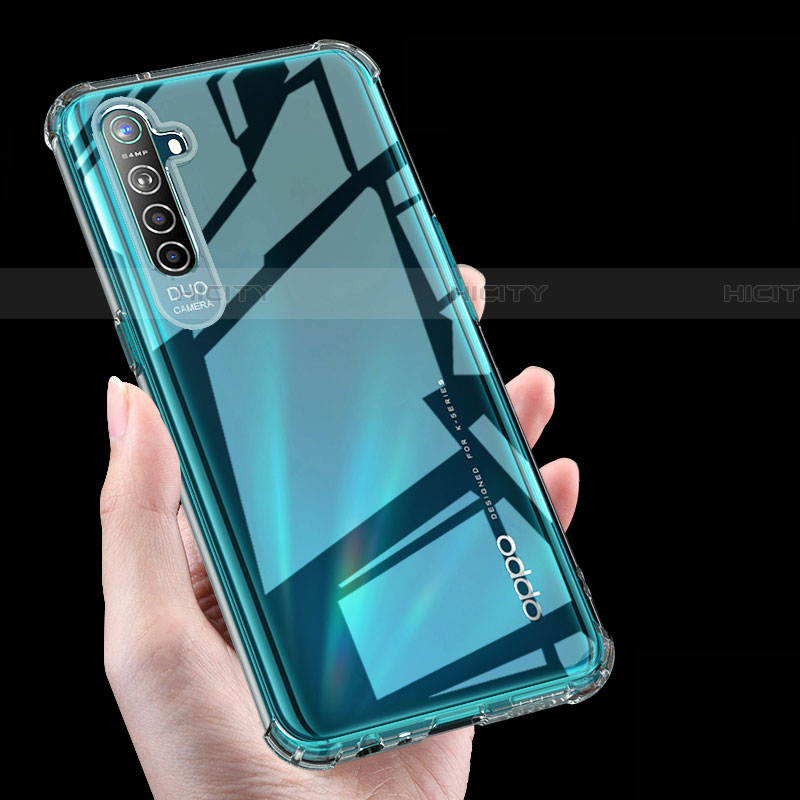 Silikon Hülle Handyhülle Ultradünn Tasche Durchsichtig Transparent für Realme X2 Klar