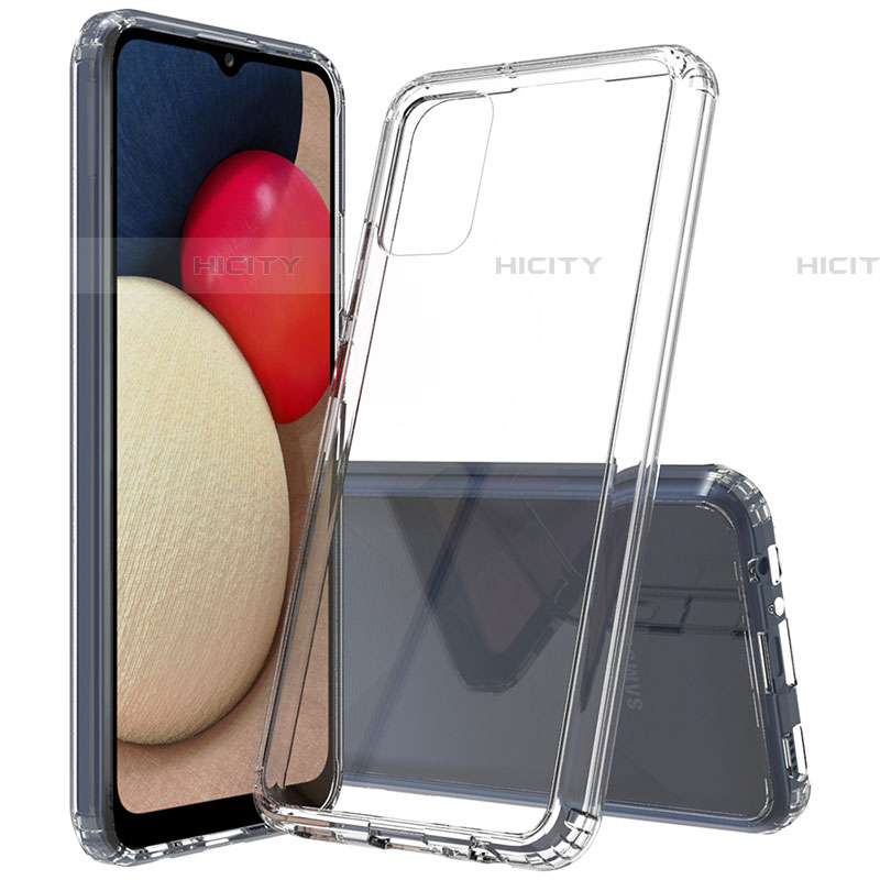 Silikon Hülle Handyhülle Ultradünn Tasche Durchsichtig Transparent für Samsung Galaxy A03s Klar