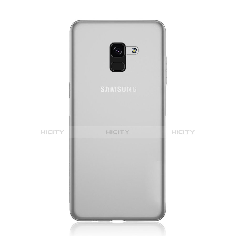 Silikon Hülle Handyhülle Ultradünn Tasche Durchsichtig Transparent für Samsung Galaxy A8 (2018) A530F Klar