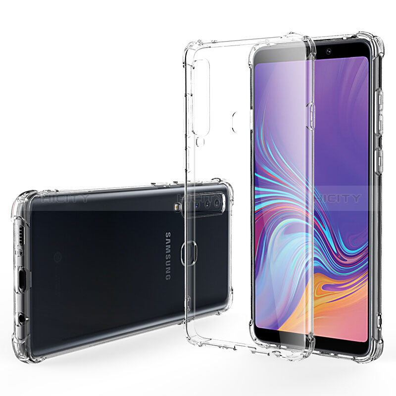 Silikon Hülle Handyhülle Ultradünn Tasche Durchsichtig Transparent für Samsung Galaxy A9 Star Pro Klar