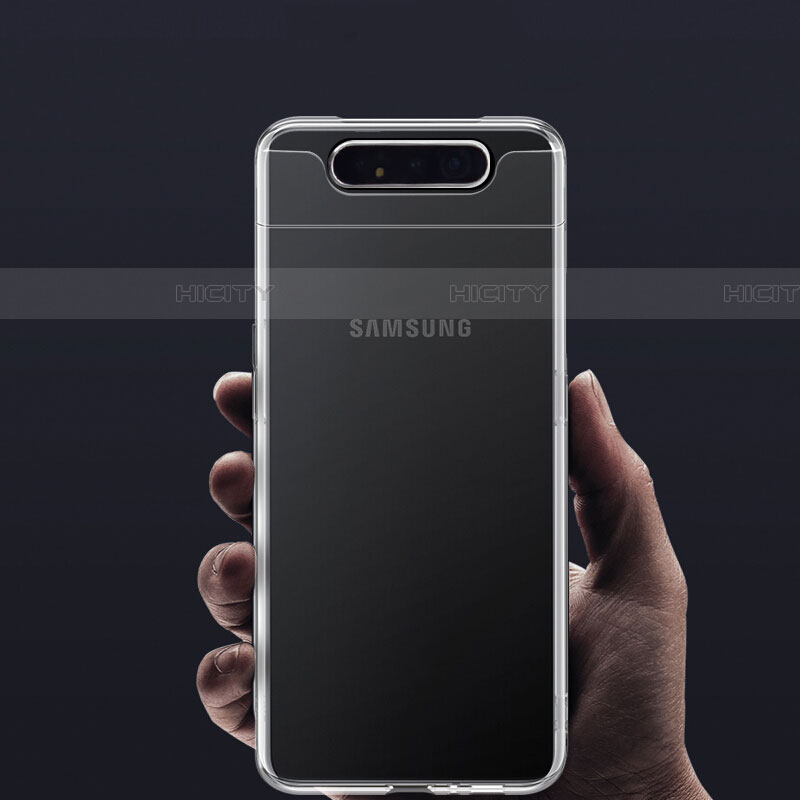 Silikon Hülle Handyhülle Ultradünn Tasche Durchsichtig Transparent für Samsung Galaxy A90 4G Klar