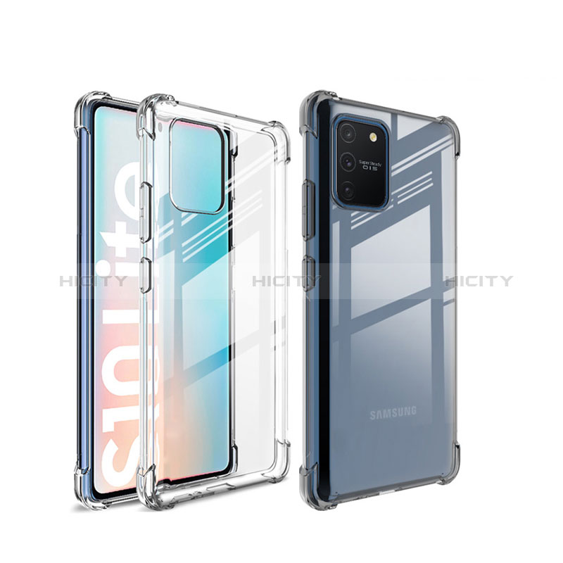 Silikon Hülle Handyhülle Ultradünn Tasche Durchsichtig Transparent für Samsung Galaxy A91 Klar