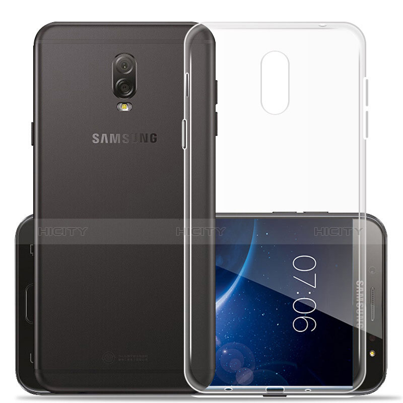 Silikon Hülle Handyhülle Ultradünn Tasche Durchsichtig Transparent für Samsung Galaxy C7 (2017) Klar