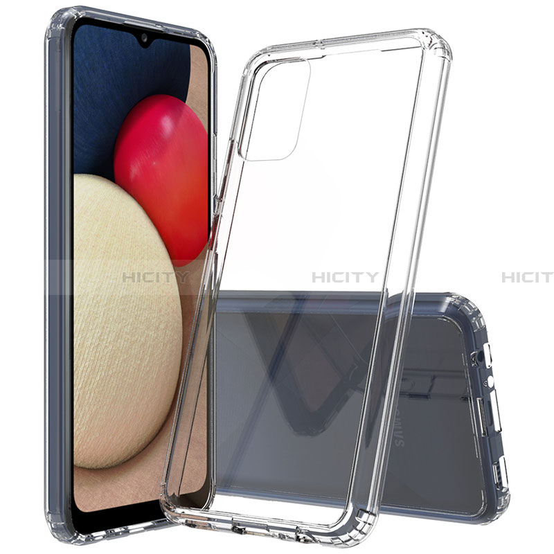 Silikon Hülle Handyhülle Ultradünn Tasche Durchsichtig Transparent für Samsung Galaxy F02S SM-E025F Klar