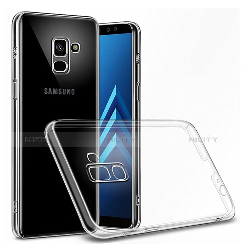 Silikon Hülle Handyhülle Ultradünn Tasche Durchsichtig Transparent für Samsung Galaxy J6 (2018) J600F Klar