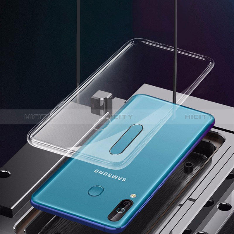 Silikon Hülle Handyhülle Ultradünn Tasche Durchsichtig Transparent für Samsung Galaxy M30 Klar