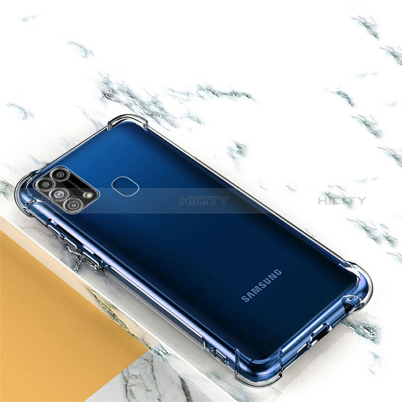 Silikon Hülle Handyhülle Ultradünn Tasche Durchsichtig Transparent für Samsung Galaxy M31 Prime Edition Klar