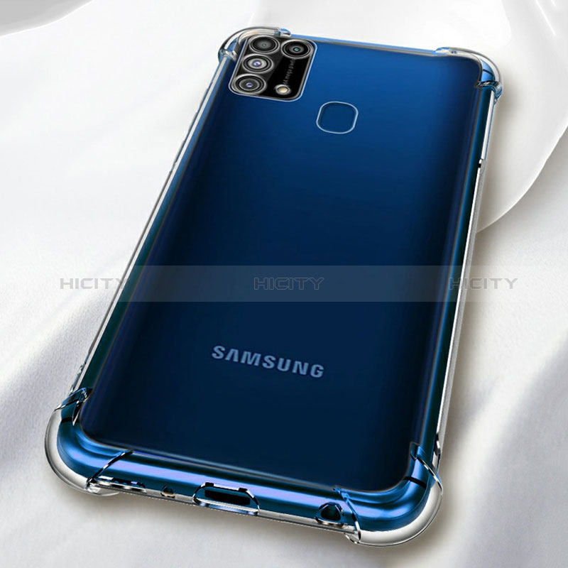 Silikon Hülle Handyhülle Ultradünn Tasche Durchsichtig Transparent für Samsung Galaxy M31 Prime Edition Klar