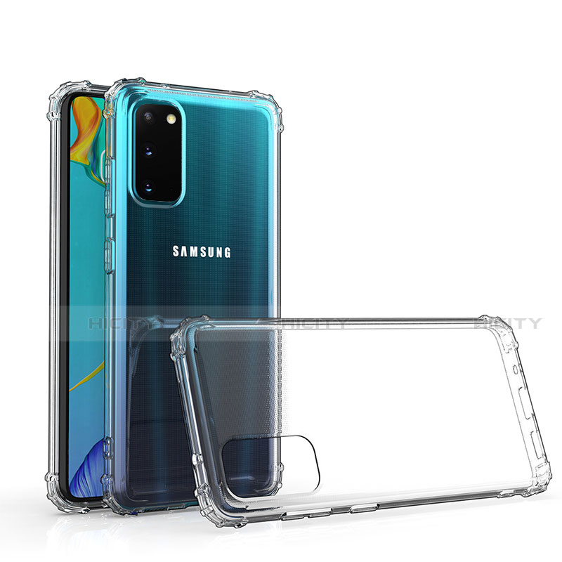 Silikon Hülle Handyhülle Ultradünn Tasche Durchsichtig Transparent für Samsung Galaxy S20 5G Klar