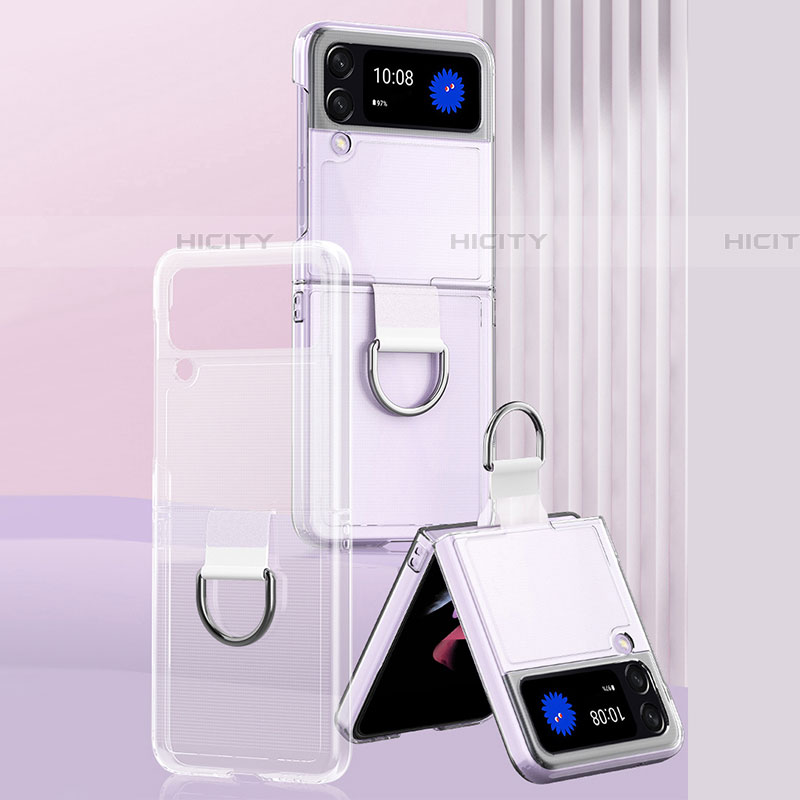 Silikon Hülle Handyhülle Ultradünn Tasche Durchsichtig Transparent für Samsung Galaxy Z Flip4 5G Klar