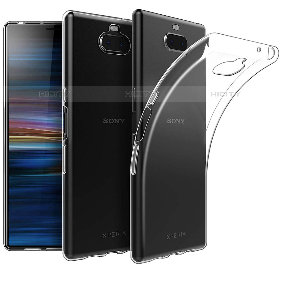 Silikon Hülle Handyhülle Ultradünn Tasche Durchsichtig Transparent für Sony Xperia 10 Klar