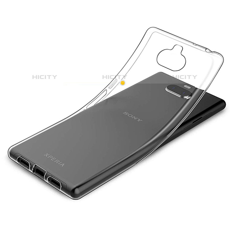 Silikon Hülle Handyhülle Ultradünn Tasche Durchsichtig Transparent für Sony Xperia 10 Plus Klar