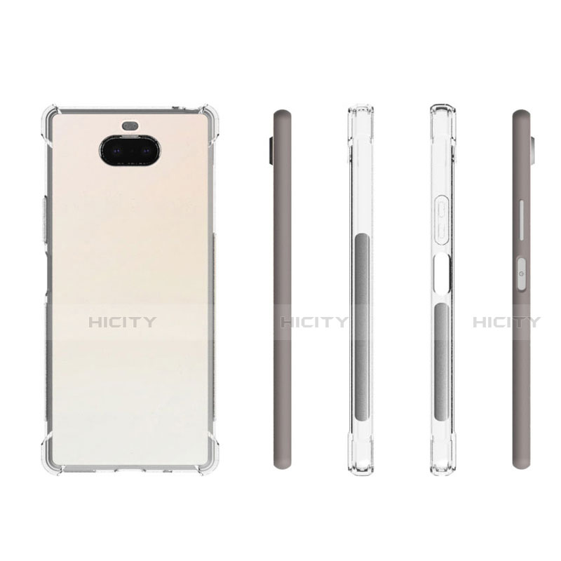 Silikon Hülle Handyhülle Ultradünn Tasche Durchsichtig Transparent für Sony Xperia 8 Lite Klar