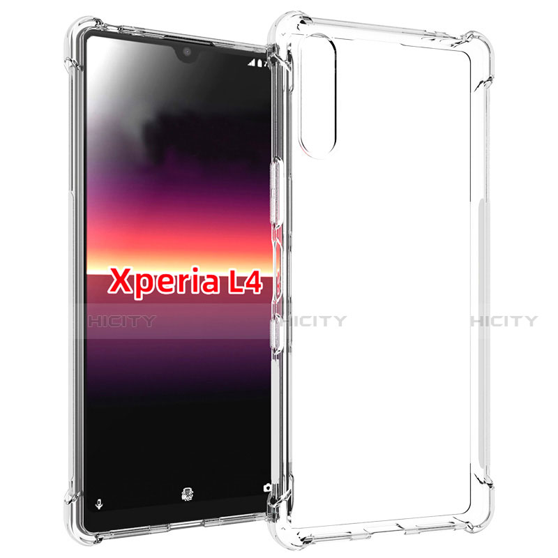 Silikon Hülle Handyhülle Ultradünn Tasche Durchsichtig Transparent für Sony Xperia L4 Klar