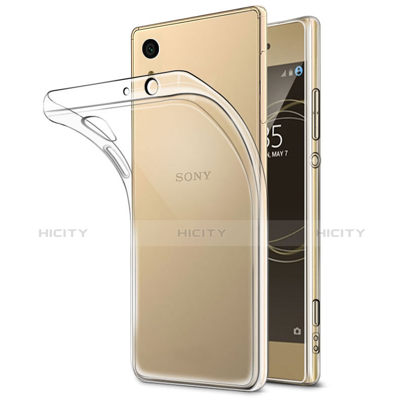 Silikon Hülle Handyhülle Ultradünn Tasche Durchsichtig Transparent für Sony Xperia XA1 Ultra Klar