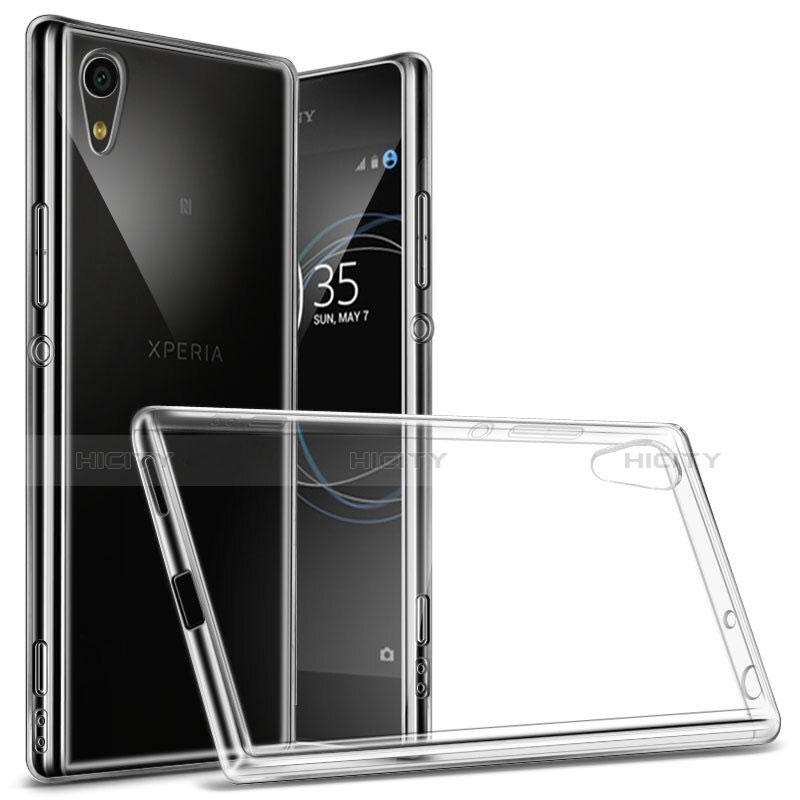 Silikon Hülle Handyhülle Ultradünn Tasche Durchsichtig Transparent für Sony Xperia XA1 Ultra Klar