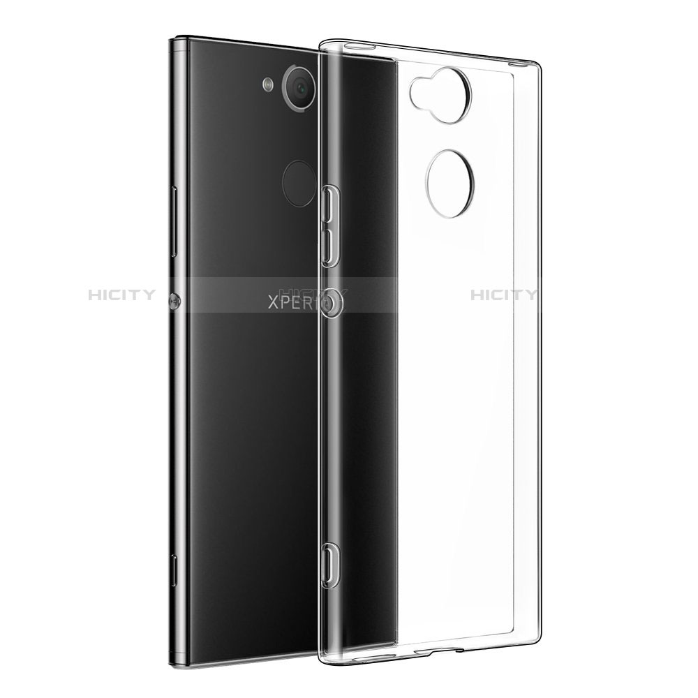 Silikon Hülle Handyhülle Ultradünn Tasche Durchsichtig Transparent für Sony Xperia XA2 Plus Klar