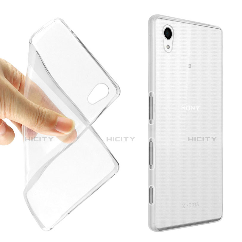 Silikon Hülle Handyhülle Ultradünn Tasche Durchsichtig Transparent für Sony Xperia Z5 Klar