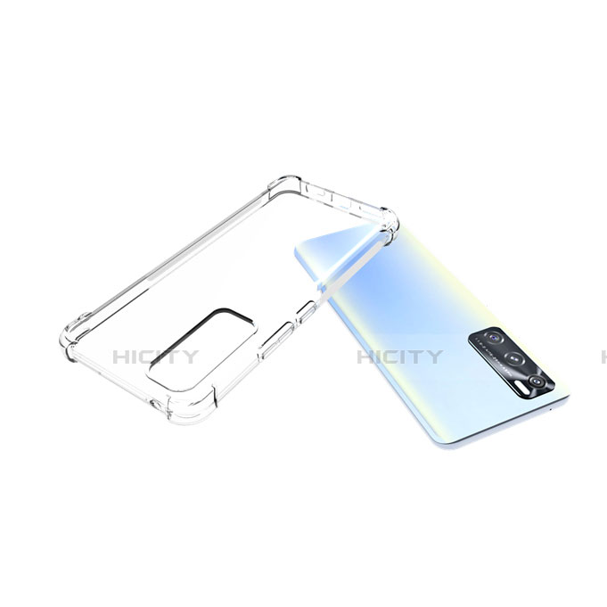 Silikon Hülle Handyhülle Ultradünn Tasche Durchsichtig Transparent für Vivo V20 SE Klar