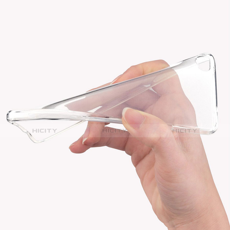 Silikon Hülle Handyhülle Ultradünn Tasche Durchsichtig Transparent für Wiko Highway Klar groß