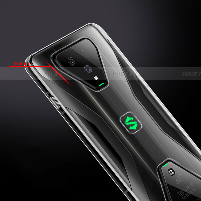 Silikon Hülle Handyhülle Ultradünn Tasche Durchsichtig Transparent für Xiaomi Black Shark 3 Klar groß